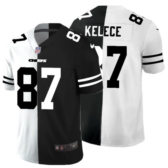 white travis kelce jersey